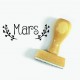 Tampon Mars à Personnaliser | Tamporelle tampons personnalisés