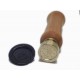 Sceau alimentaire chocolat 25 mm | Tamporelle