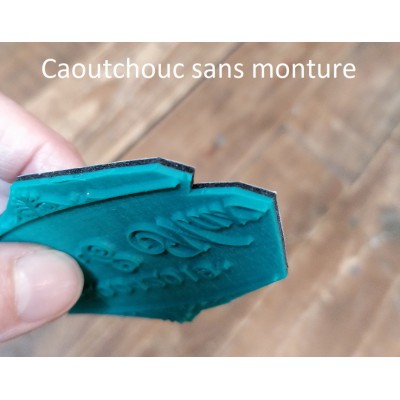 Tampon mariage monsieur et madame à personnaliser
