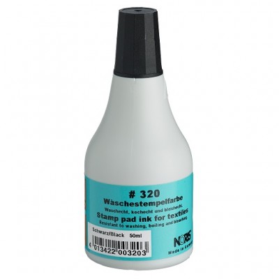 Encre noire résistant aux lavages 1L | Tamporelle