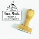 Tampon Adresse cupcake | Tamporelle tampons français
