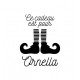Tampon Chaussettes Lutin | Tamporelle tampons personnalisés