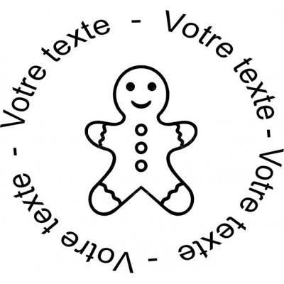 Tampon Pain D'épice | Tamporelle tampons personnalisés