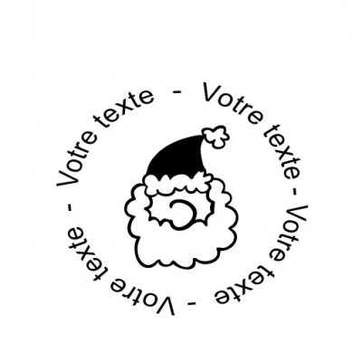 Tampon Père Noël | Tamporelle tampons personnalisés