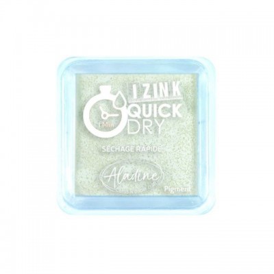 Encre Izink Quick Dry Blanc 4 Cm x 4 Cm | Tamporelle tampons personnalisés