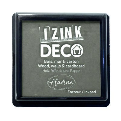 Encre Izink Déco grise XL pour bois, mur & carton | Tamporelle