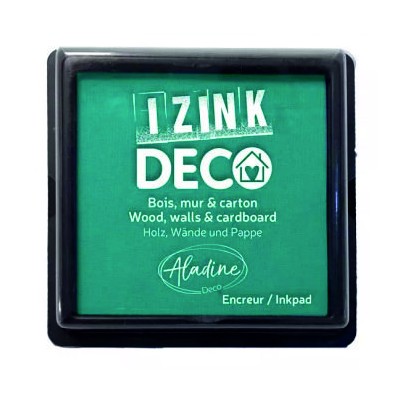Encre Izink Déco bleu du sud XL pour bois, mur & carton | Tamporelle