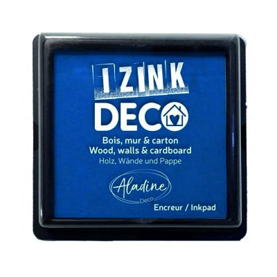 Encre Izink Déco bleu marine XL pour bois, mur & carton | Tamporelle