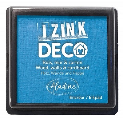 Encre Izink Déco bleu ciel XL pour bois, mur & carton | Tamporelle