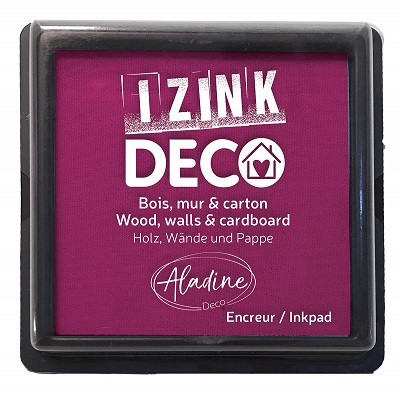 Encre Izink Déco rose XL pour bois, mur & carton | Tamporelle