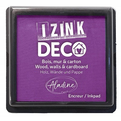 Encre Izink Déco violet XL pour bois, mur & carton | Tamporelle