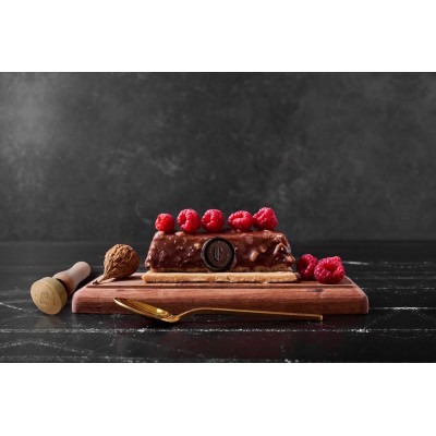 Sceau alimentaire chocolat 25 mm | Tamporelle