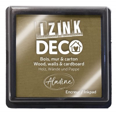 Encre Izink Déco or XL pour bois, mur & carton | Tamporelle