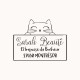 Tampon adresse chat n°346 à personnaliser 50x40mm Tamporelle