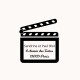 Tampon adresse clap de cinéma n°349 à personnaliser 50x50mm