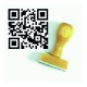 Tampon Qr Code à Personnaliser 50x50mm | Tamporelle tampons personnalisés