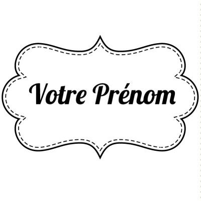 Tampon prénom 