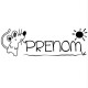 Tampon souris prénom à personnaliser Tamporelle