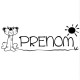 Tampon tigre prénom à personnaliser Tamporelle
