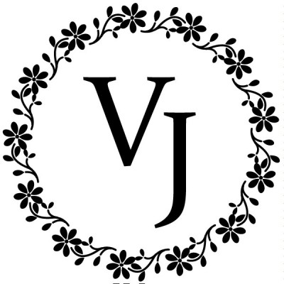 Tampon mariage initiales couronne fleurs personnalise