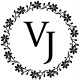 Tampon mariage initiales couronne fleurs personnalise