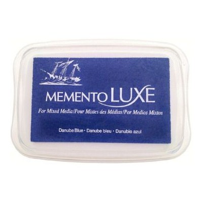 Encre Memento Luxe danube bleu 9 cm x 6 cm Tsukineko