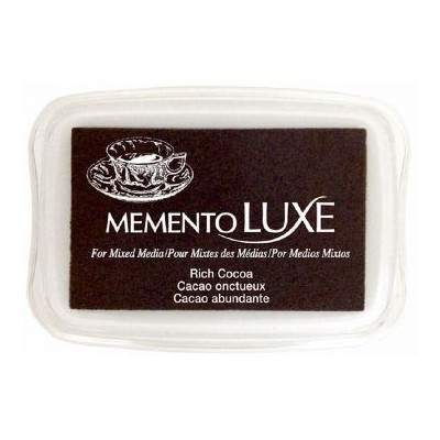 Encre Memento Luxe cacao onctueux 9 cm x 6 cm Tsukineko