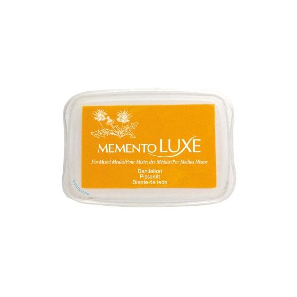 Encre Memento luxe pissenlit 9 cm x 6 cm Tsukineko