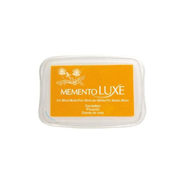 Encre Memento luxe pissenlit 9 cm x 6 cm Tsukineko Encre Memento luxe pissenlit 9 cm x 6 cm Tsukineko