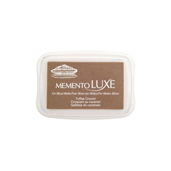 Encre Memento luxe croquant au caramel 9 cm x 6 cm Tsukineko Encre Memento luxe croquant au caramel 9 cm x 6 cm Tsukineko