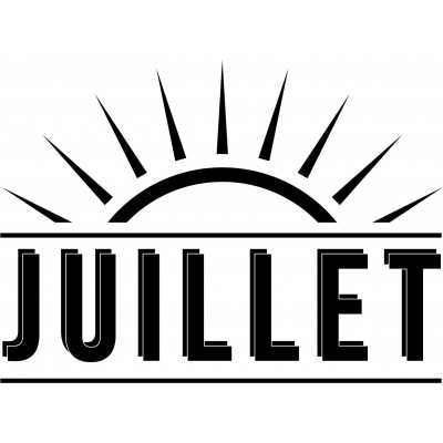 Tampon juillet à personnaliser 5 cm