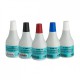 Encre plastique, bois vernis, verre, cuir
