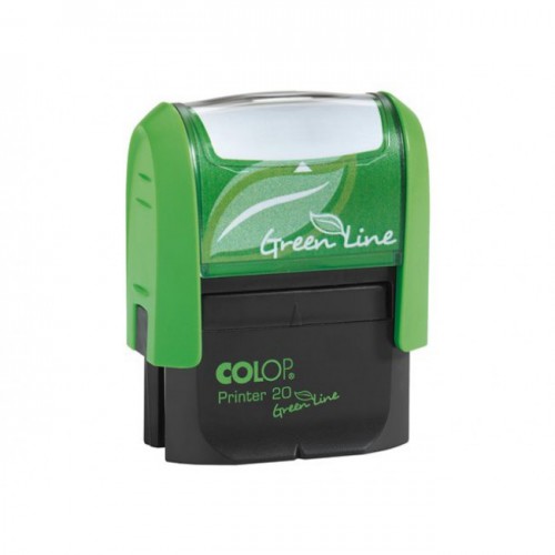 Tampon automatique à personnaliser green line Colop
