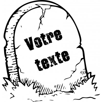 Tampon encreur halloween RIP
