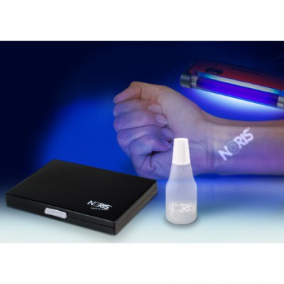 Encre  fluorescente liquide corporelle