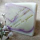 Tampon savon citations acrylique bois