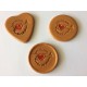Tampon savon colombe mariage acrylique bois