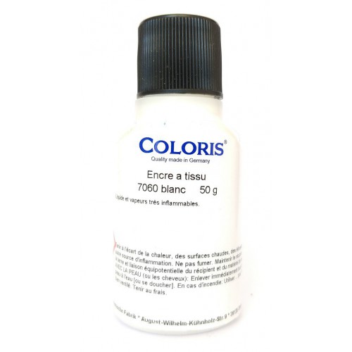 Encre textile liquide 50 ml Trodat