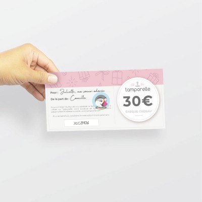 Chèque Cadeau - 30€