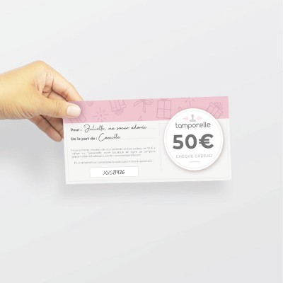 Chèque Cadeau - 50€