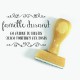 Tampon Adresse Doodles à Personnaliser 5 Cm  | Tamporelle