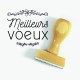 Tampon Meilleurs Voeux Personnalisé | Tamporelle tampons personnalisés