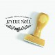 Tampon Simple Houx 5 Cm à Personnaliser | Tamporelle tampons français