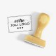 Tampon invitation anniversaire - Tamporelle