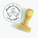Tampon Petit Oiseau à Personnaliser | Tamporelle tampons français