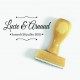 Tampon Mariage Parenthèses | Tamporelle tampons français