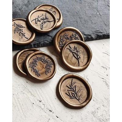 Pack 4 Bâtons De Cire Ronds Rouge Aladine | Tamporelle