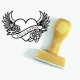 Tampon Enterrement Vie De Jeune Fille Forever 5 Cm | Tamporelle