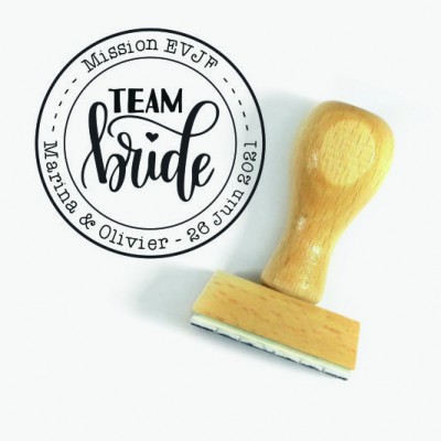 Tampon Team Bride EVJF | Tamporelle tampons personnalisés français