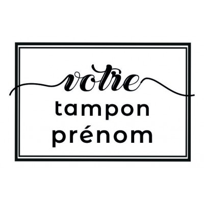 Tampon D'Après Visuel Pour Prénom | Tamporelle tampons personnalisés